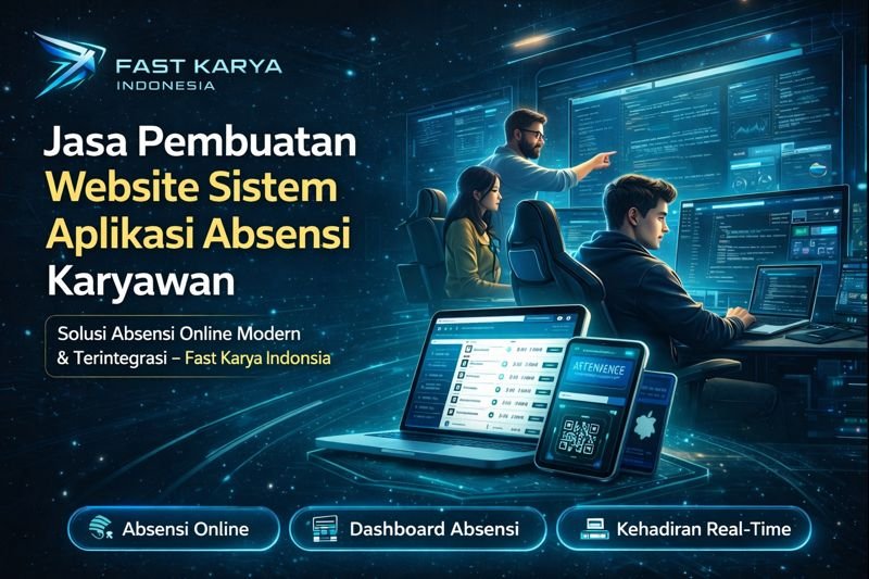 Jasa Pembuatan Website Sistem Aplikasi Absensi Karyawan
