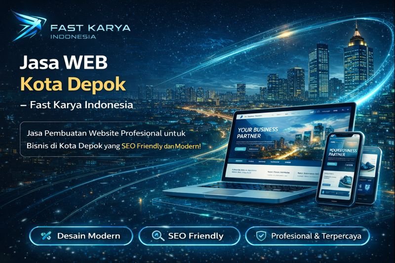 Jasa WEB Kota Depok – Fast Karya Indonesia