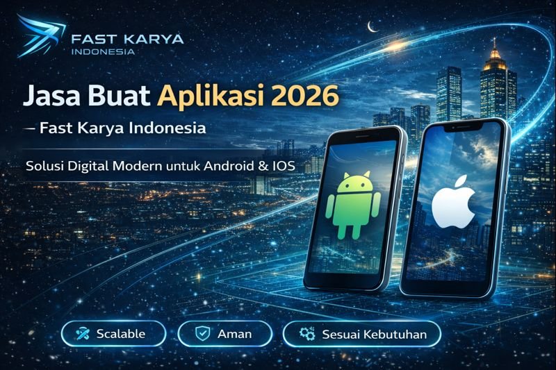 Jasa Buat Aplikasi 2026 – Solusi Digital Modern Bersama Fast Karya Indonesia